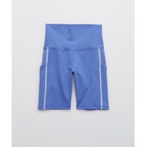 Aerie Blue Bike Shorts